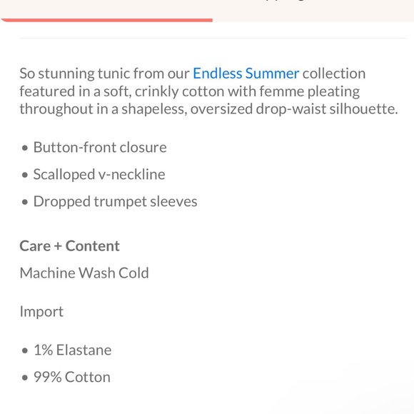 Free People Kaylani Tunic Mauve Pink Sz Small - Picture 4 of 9